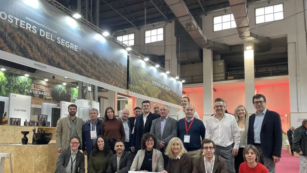 Cellers lleidatans presents fins demà a la Barcelona Wine Week. - RAFA GIMENA