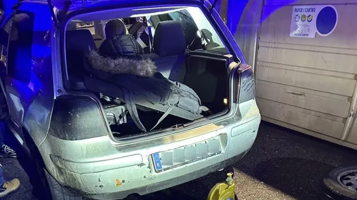 Imatge de dos de les rodes recuperades. - MOSSOS D’ESQUADRA