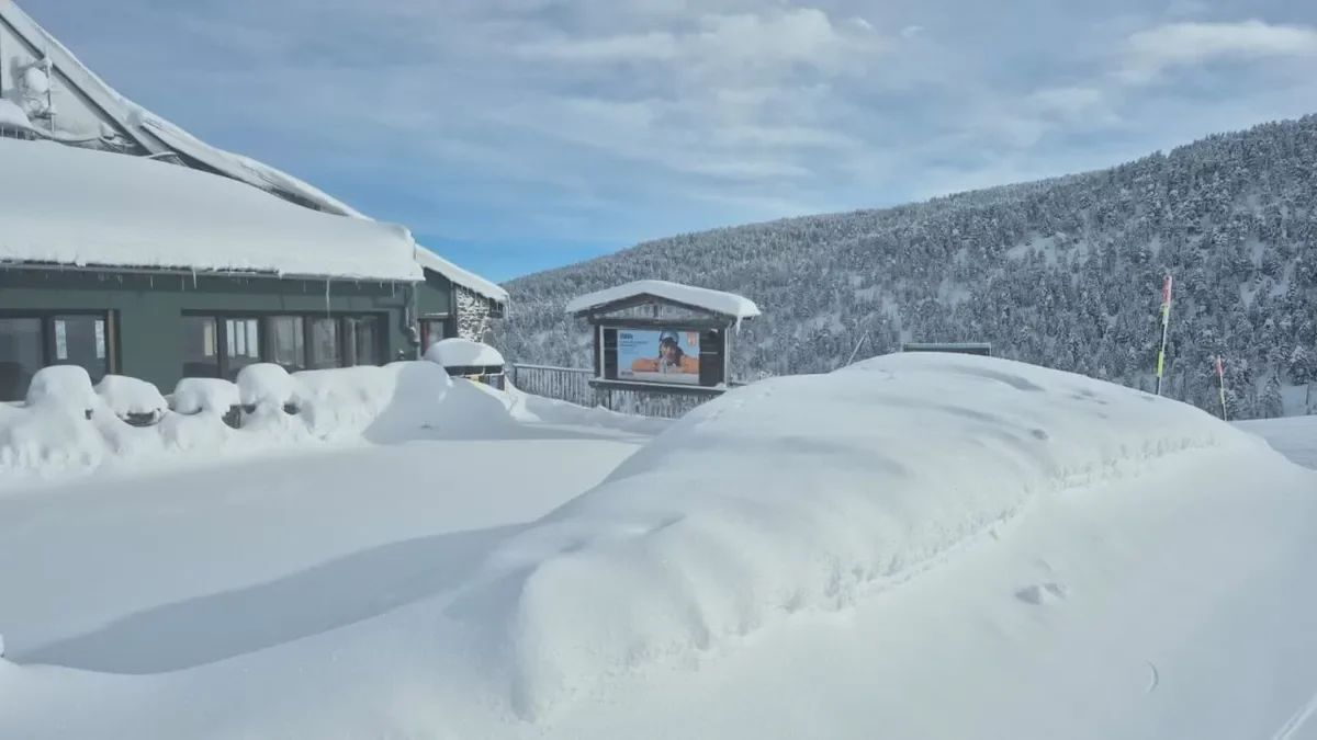 Port Ainé ja és la tercera estació amb més neu del món. - FGC