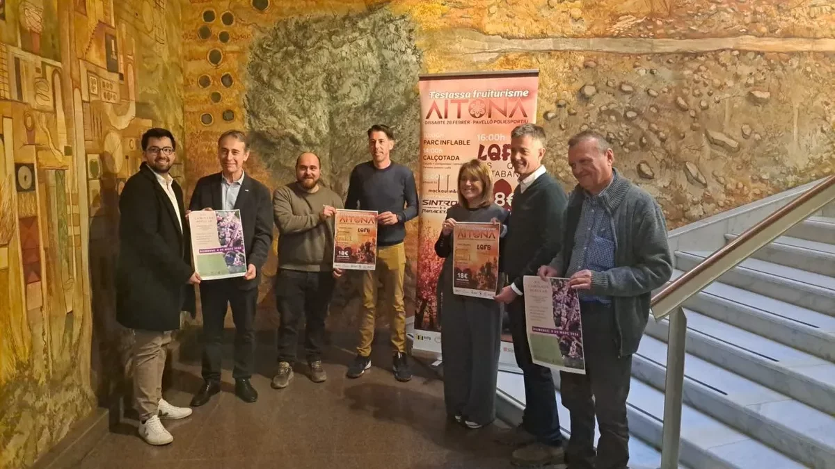 La presentación de los actos previos a Fruiturisme tuvo lugar en la Diputación de Lleida. - D.LL