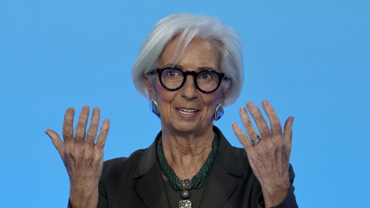 La presidenta del Banco Central Europeo (BCE), Christine Lagarde.