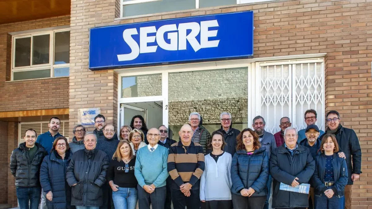 La trobada es va celebrar ahir a la seu de ‘Nova Tàrrega’ i SEGRE a la capital de l’Urgell. - JAUME SOLÉ