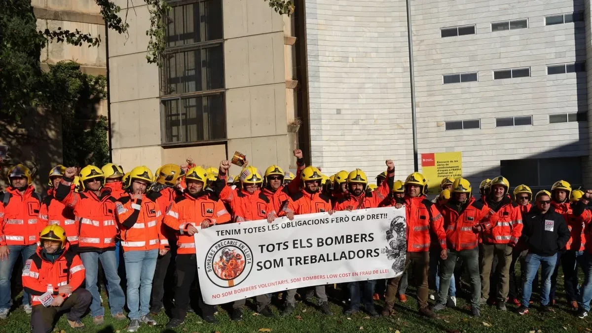Bomberos voluntarios presentaron una demanda en noviembre. - AMADO FORROLLA