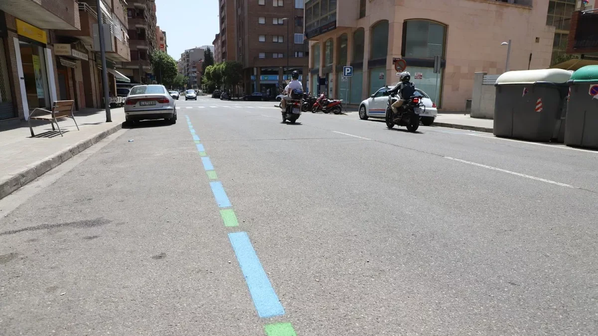 Una de las nuevas zonas verdes habilitadas el año pasado. - SEGRE