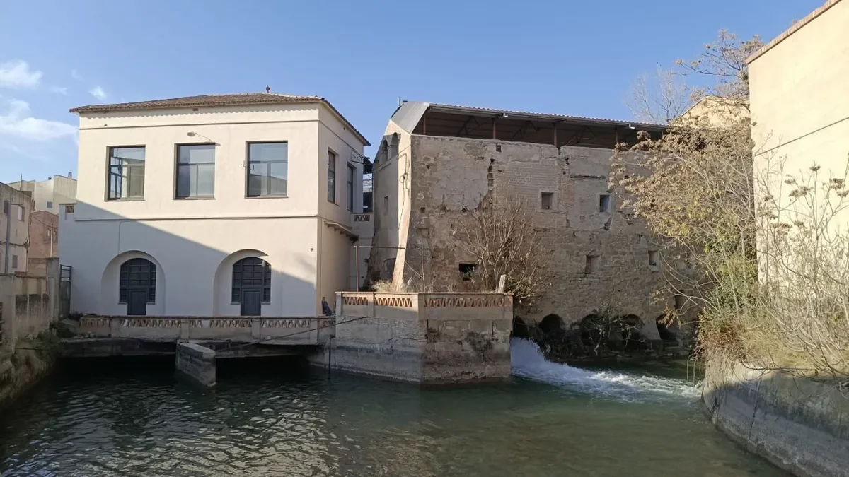 El ayuntamiento ya reparó hace años la estructura exterior del molino para consolidarla. - A.A.