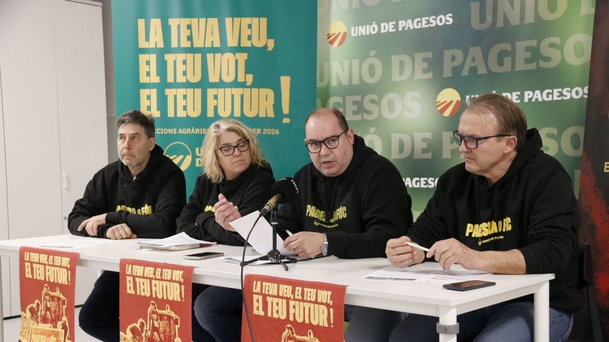 Un momento de la presentación de la campaña electoral de UP. - ACN