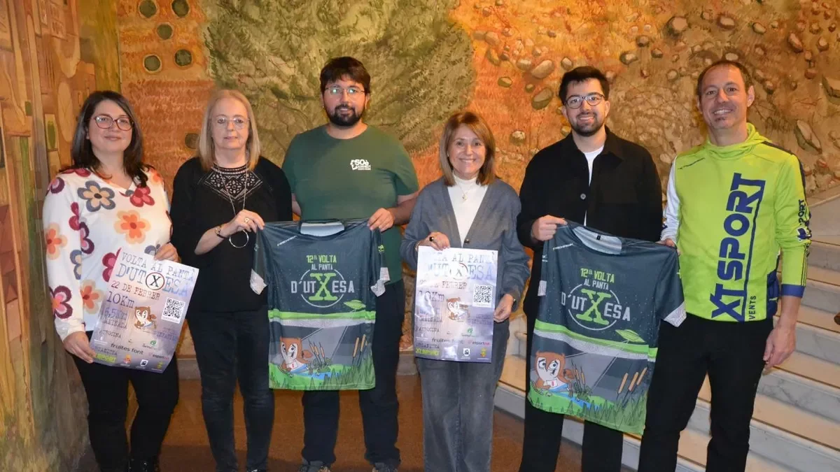 La dotzena edició de la Volta al Pantà d’Utxesa es va presentar ahir a la Diputació.