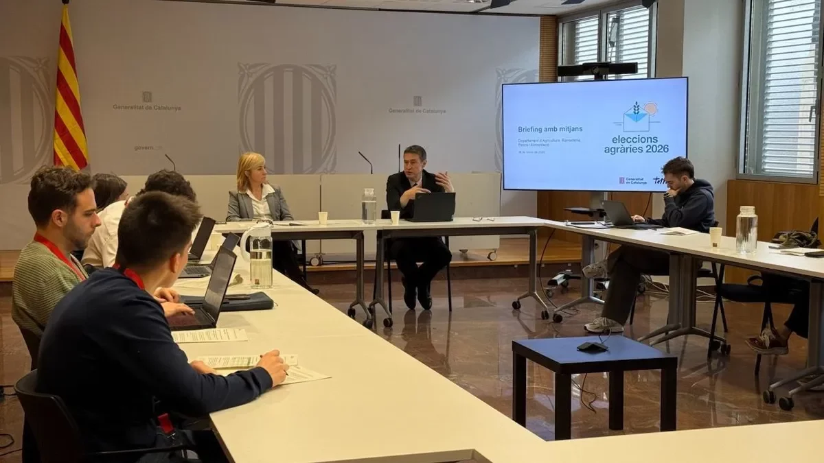 Presentació de l’operatiu per a les eleccions agràries. - DEPARTAMENT D’AGRICULTURA