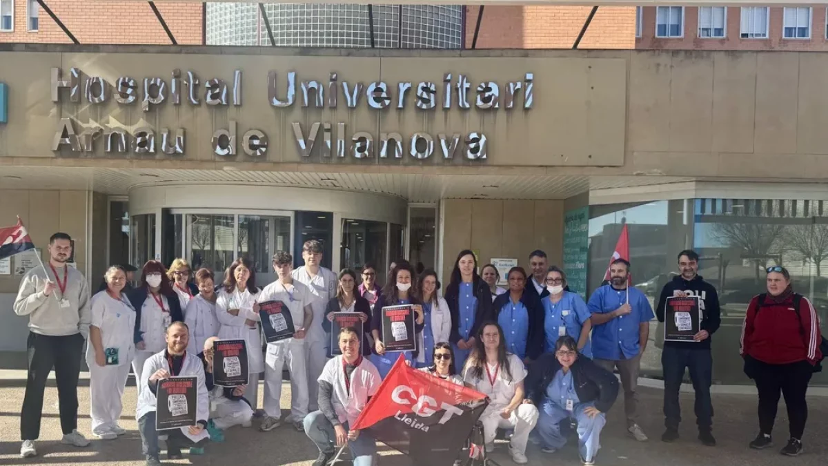 Sanitarios del Arnau denuncian limitaciones en las ofertas de formación - MARC CARBONELL