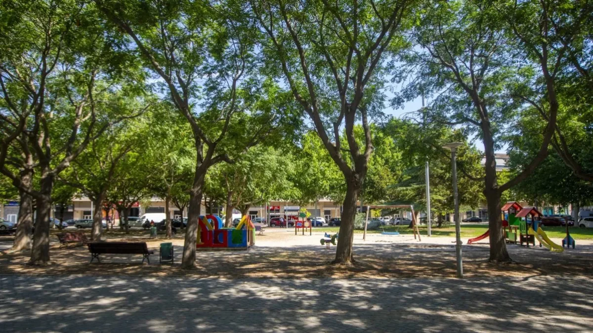 Imagen de archivo de la plaza de les Magnòlies de Balàfia. - SEGRE