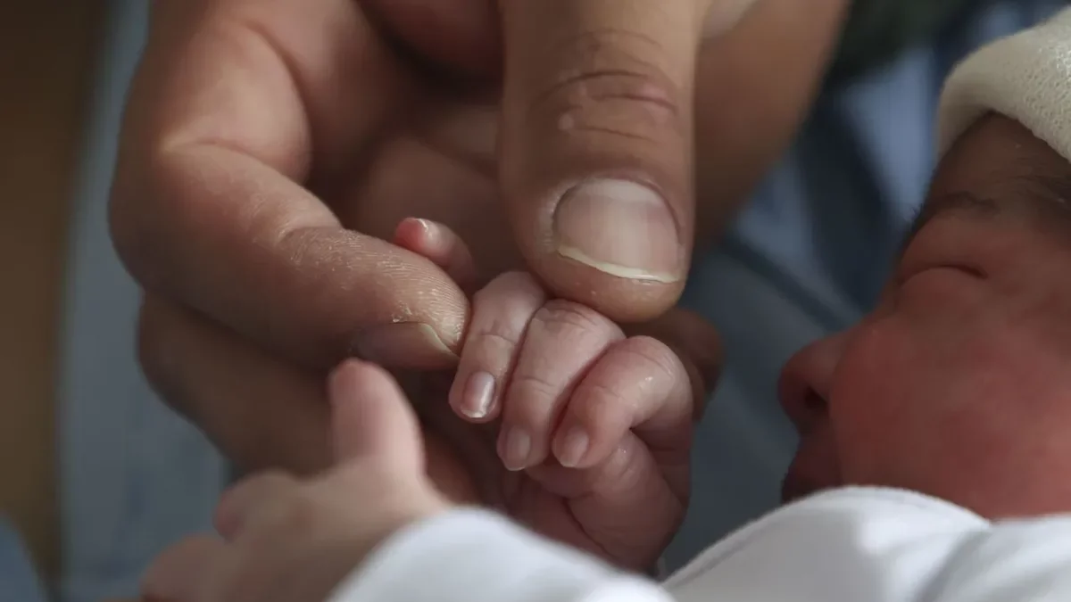 Imatge d’arxiu d’un nounat. - EFE