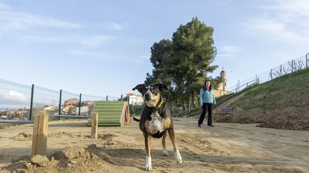 El nou espai d’esbarjo per a gossos s’inaugurarà de forma oficial el divendres vinent dia 27.