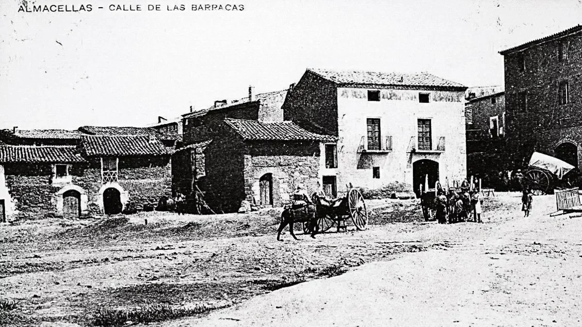 La plaça del Dos de Març el 1912.