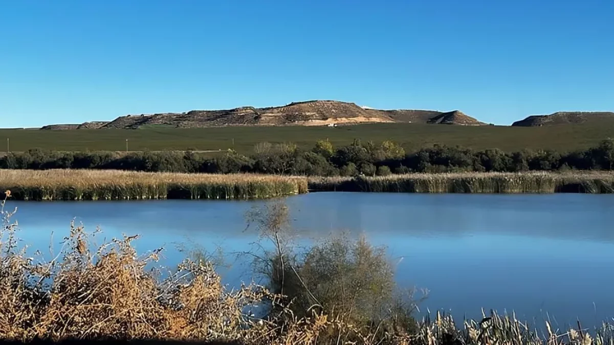 El pantà de l’Arròs, construït als anys 50, s’ha naturalitzat des que va quedar en desús als 90. - TURISME DE LLEIDA