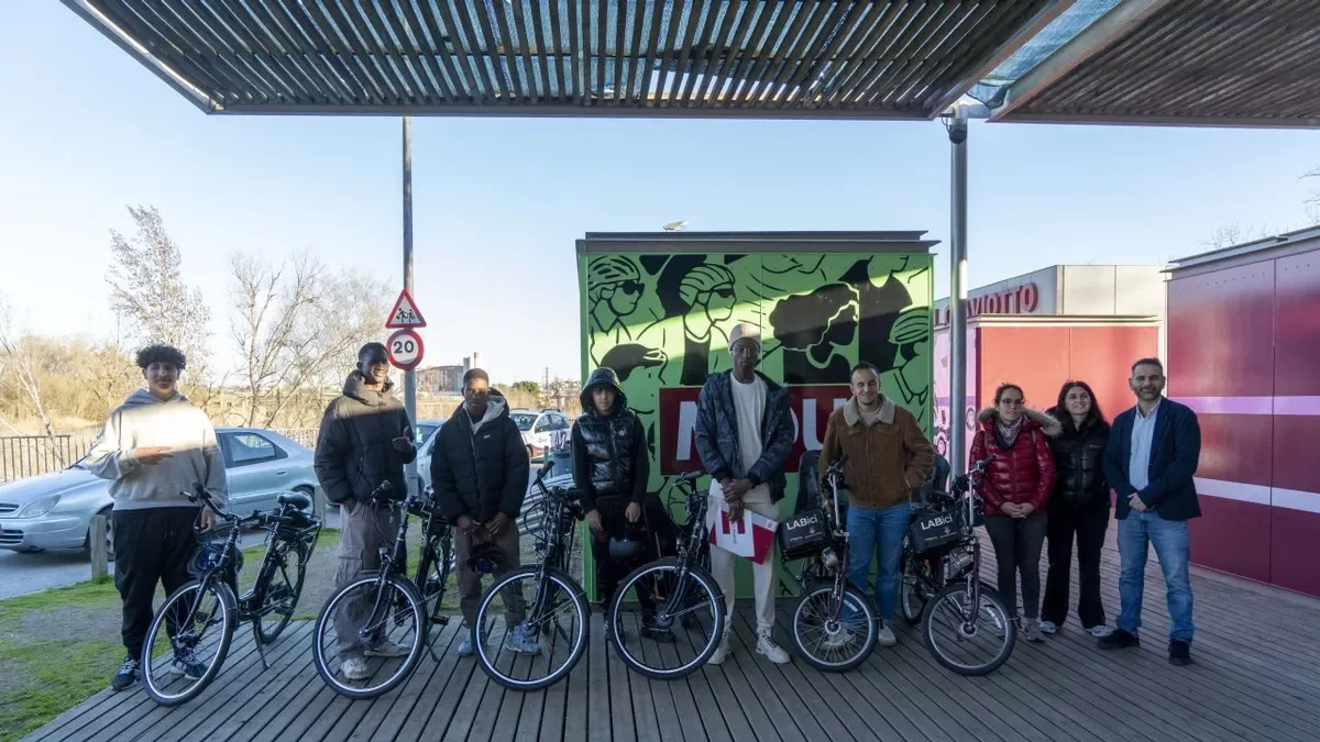 L’entrega de les bicicletes als 10 nous usuaris de LABici.