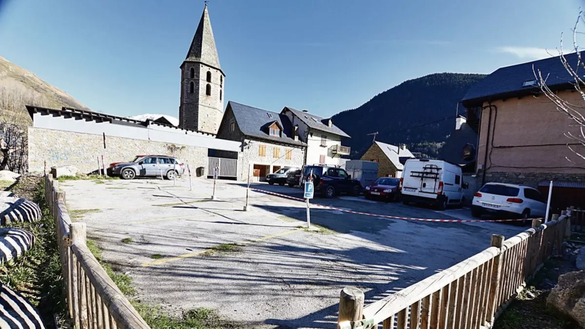 Imatge d’archiu dera plaça dera Pica de Salardú. - EDGAR ALDANA