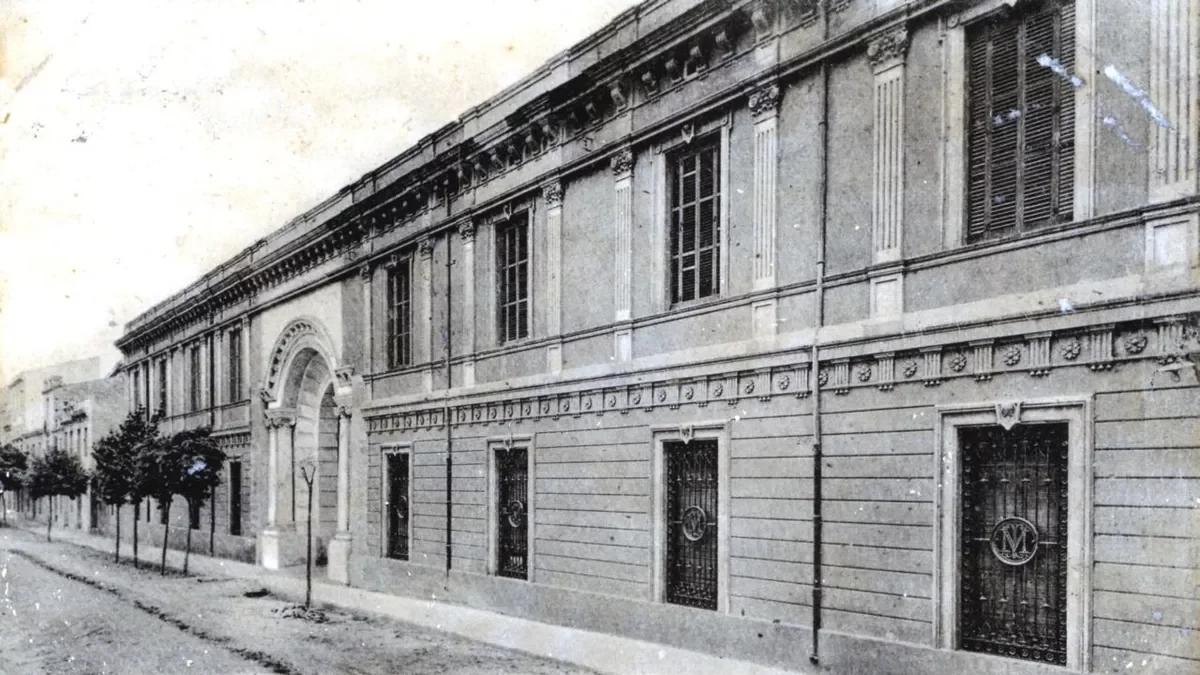 Pavelló femení del psiquiàtric de Sant Boi.