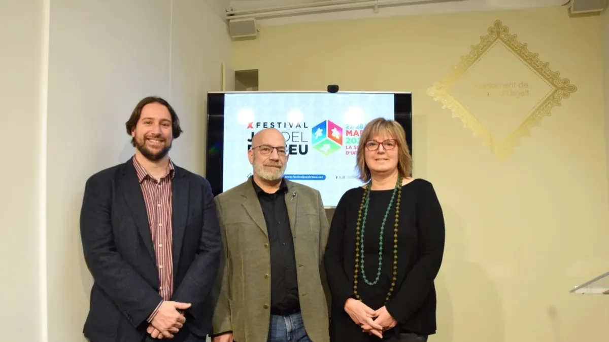 El ayuntamiento presentó ayer el programa de la décima edición del Festival. - C.SANS