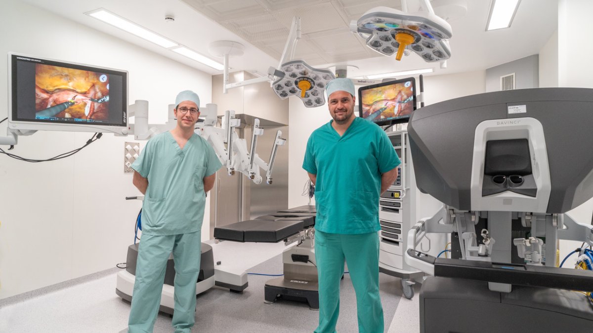 Los doctores Jaume Pelegrí y David García.