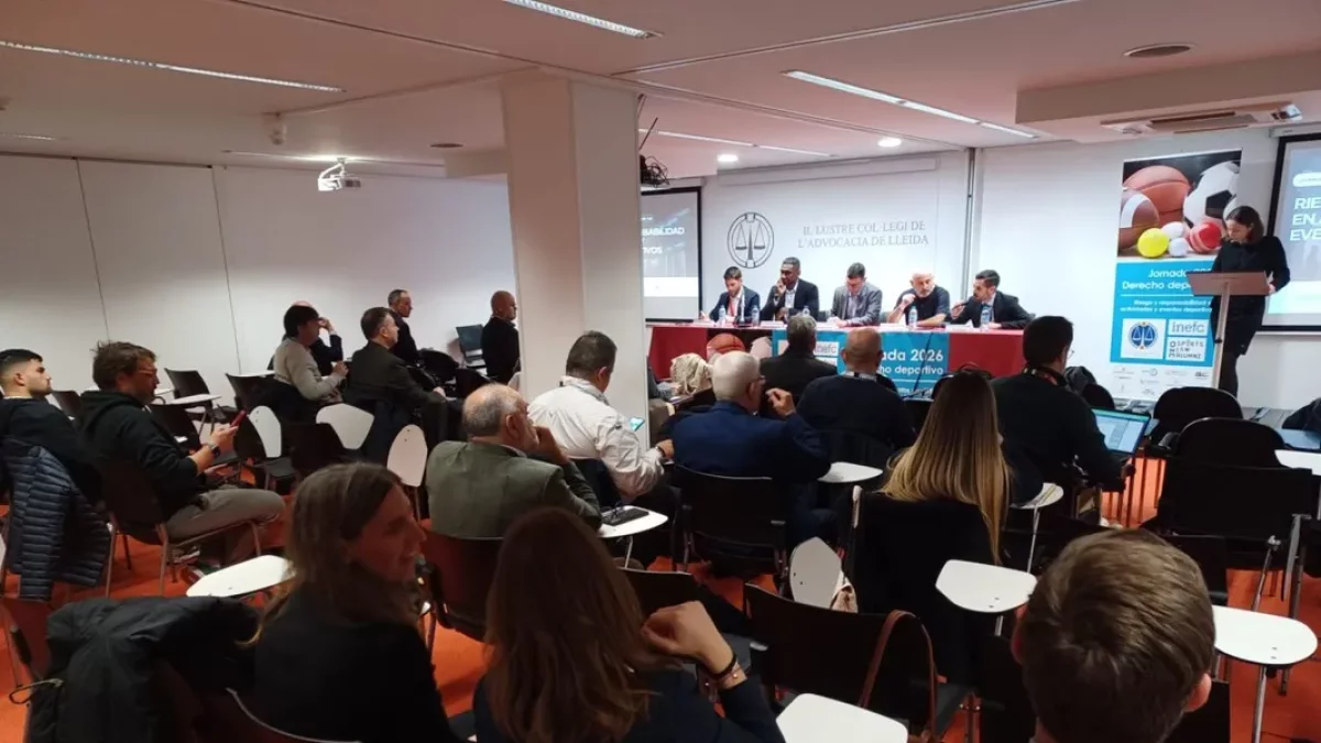 El Colegio de la Abogacía acoge la Jornada de Derecho Deportivo
