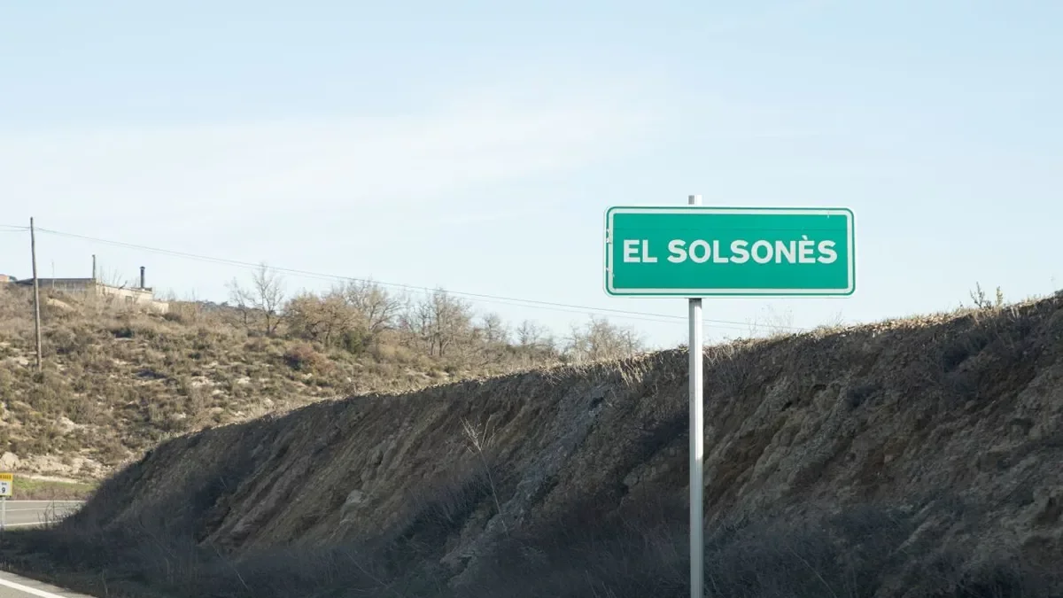 El rótulo que indica la entrada en el Solsonès en el límite del término municipal de Torà. - JORDI BONILLA