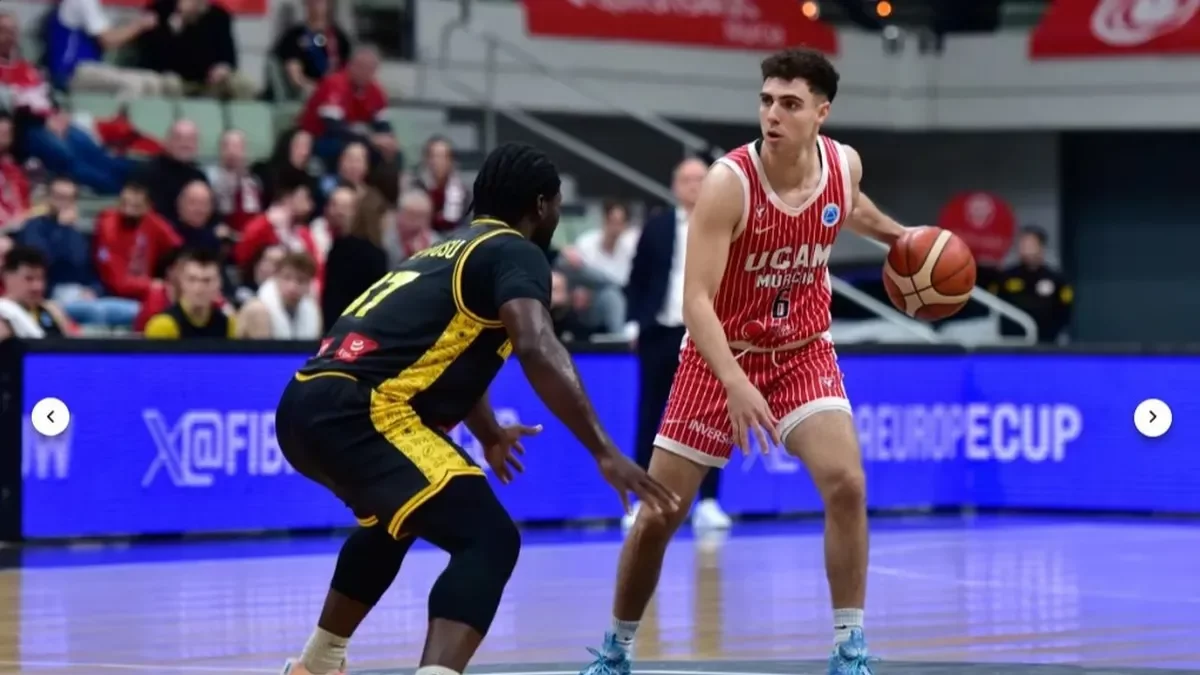 Dani Garcia, durante un partido esta temporada de la FIBA Europe Cup. - FIBA EUROPE