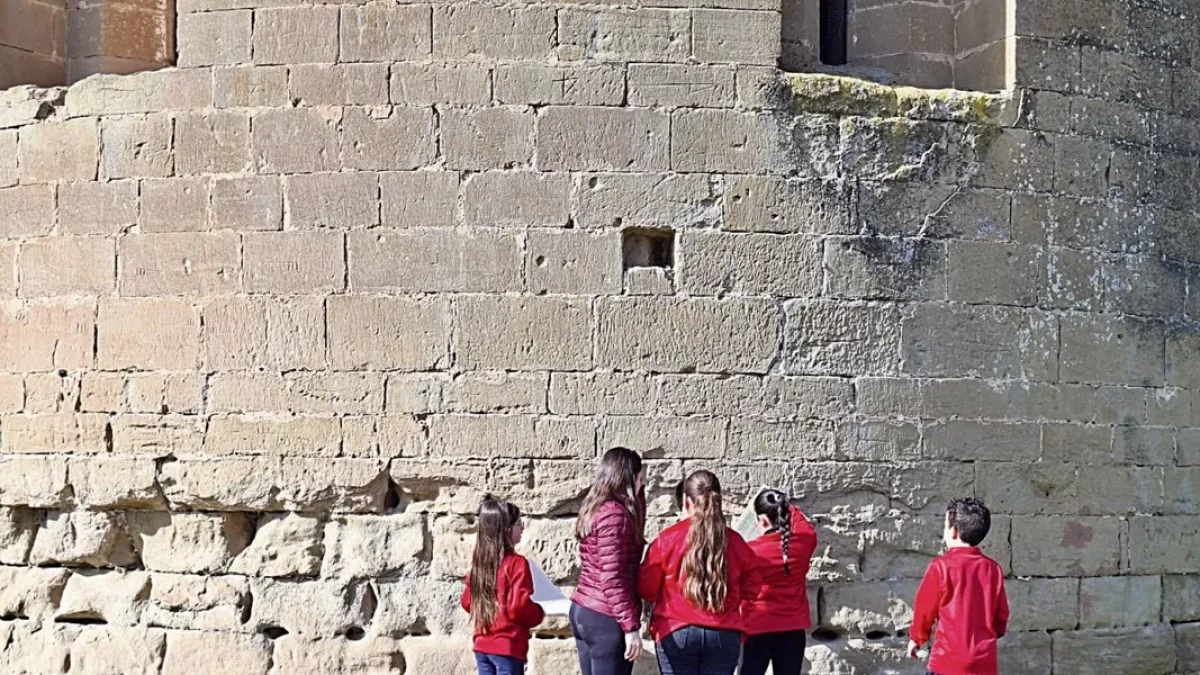 Una de las pruebas que llevaron a cabo los alumnos. - R.B