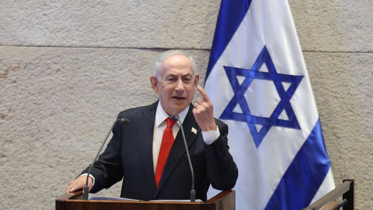 Imagen del primer ministro de Israel, Benjamin Netanyahu.