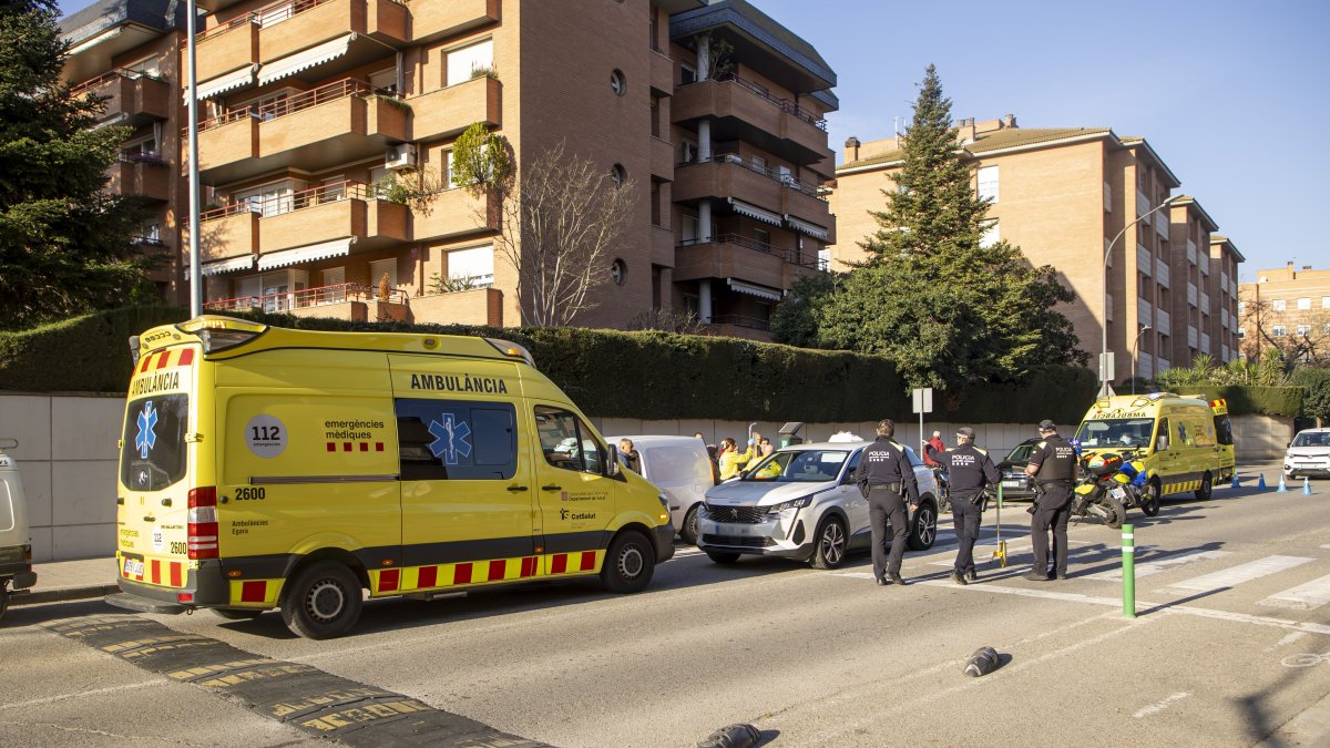 L'atropellament s'ha produït en un pas de vianants del carrer Joc de la Bola de Lleida.