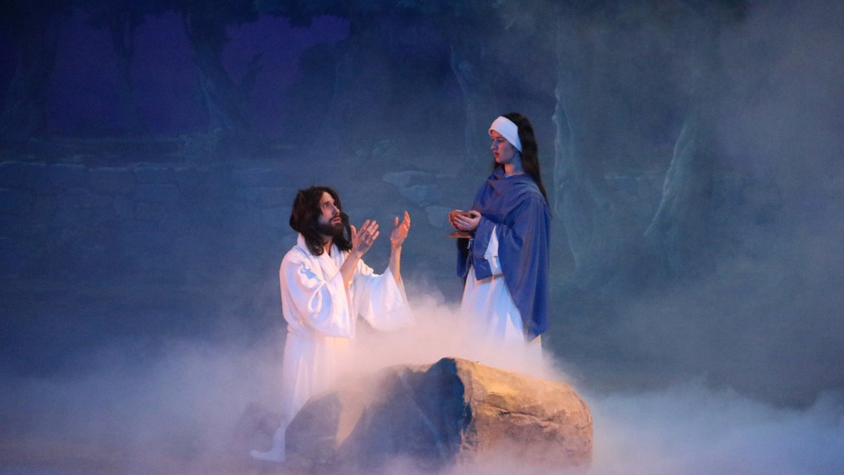 Una escena de la Pasión de Cervera.