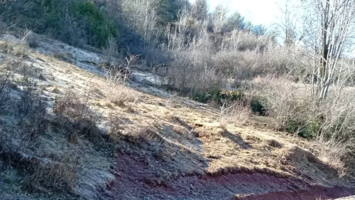Una de les cunetes reparades durant els treballs. - AJUNTAMENT DEL PONT DE SUERT