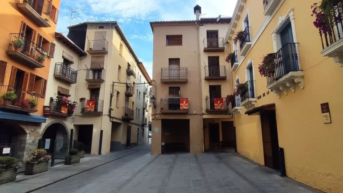Imagen de archivo del centro histórico de El Pont de Suert. - SEGRE