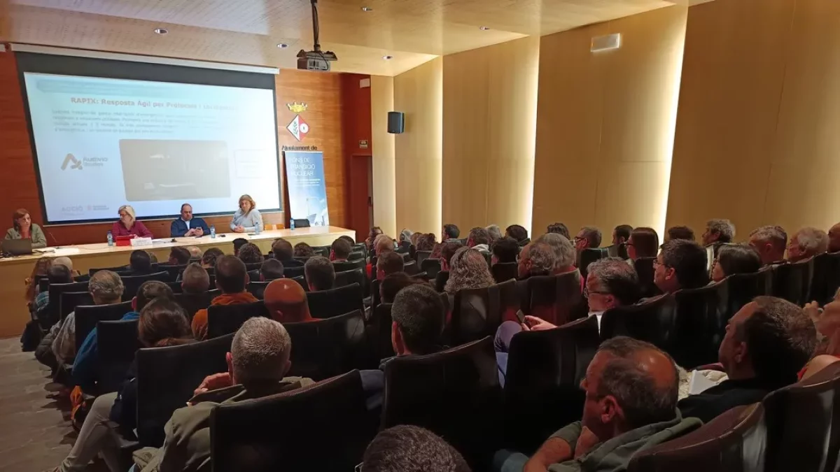 Vuitanta persones van anar a la presentació a la Granadella. - CAMBRA DE COMERÇ