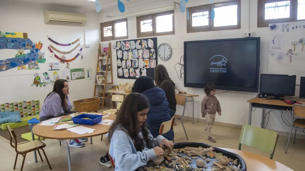 Dissabte va oferir portes obertes al centre educatiu. - LAIA PEDRÓS