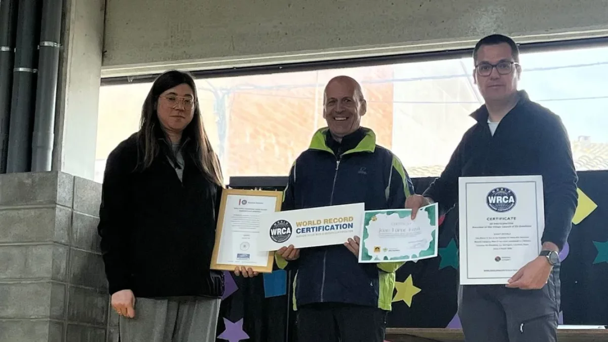 Nou rècord mundial als Omellons