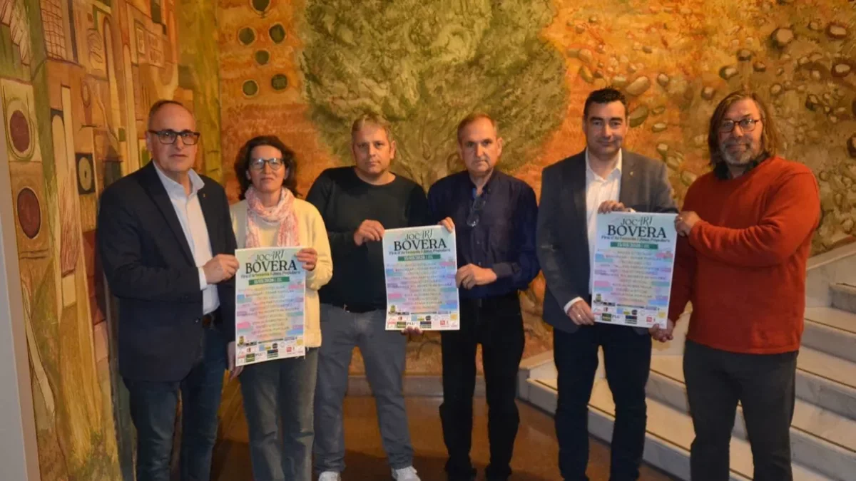 La presentació de la Fira de Bovera a la Diputació. - D.LL.