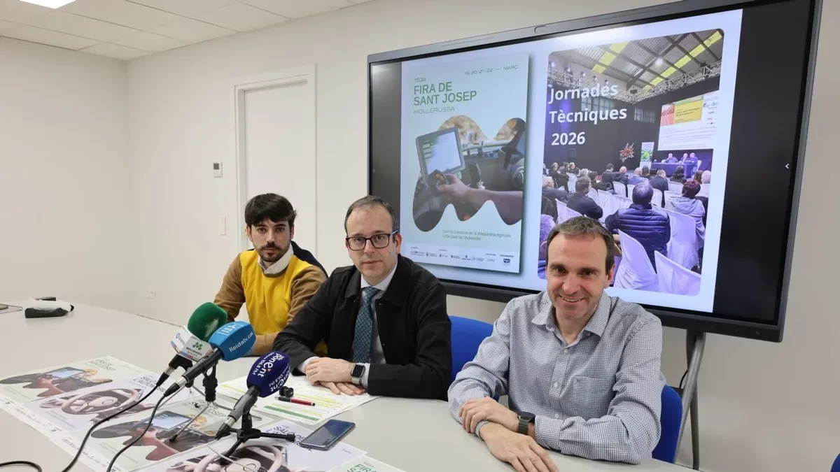 La presentació del programa de les jornades tècniques. - J.GÓMEZ