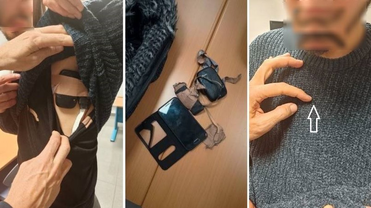 Utilitzaven sistemes de transmissió d’imatges i àudio per rebre ajuda externa per realitzar l’examen.