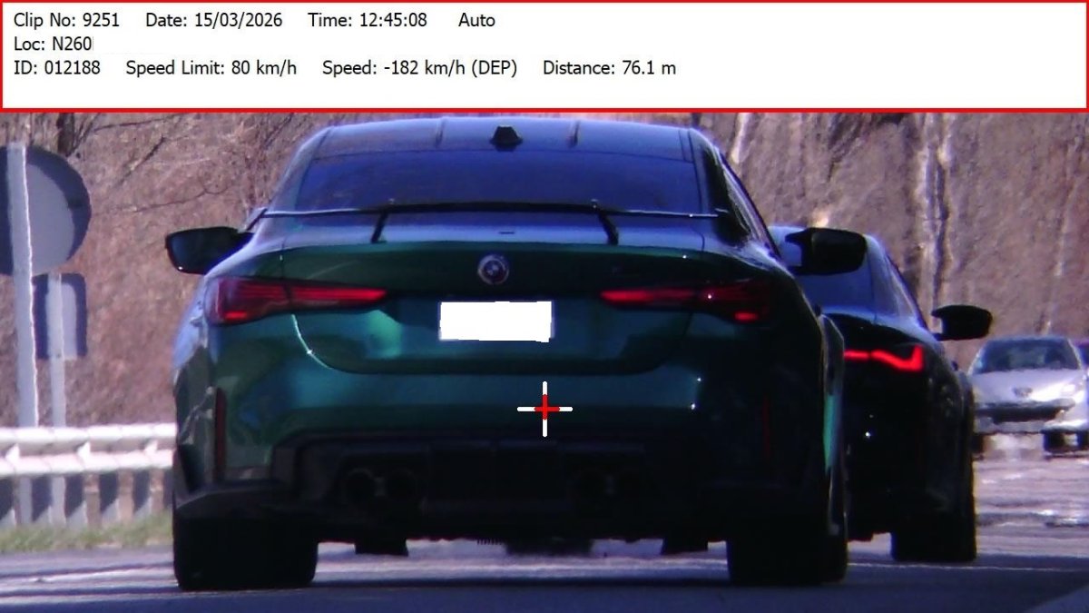 Els Mossos d'Esquadra detenen un conductor per circular a 182 kmh per la N-260 a la Cerdanya