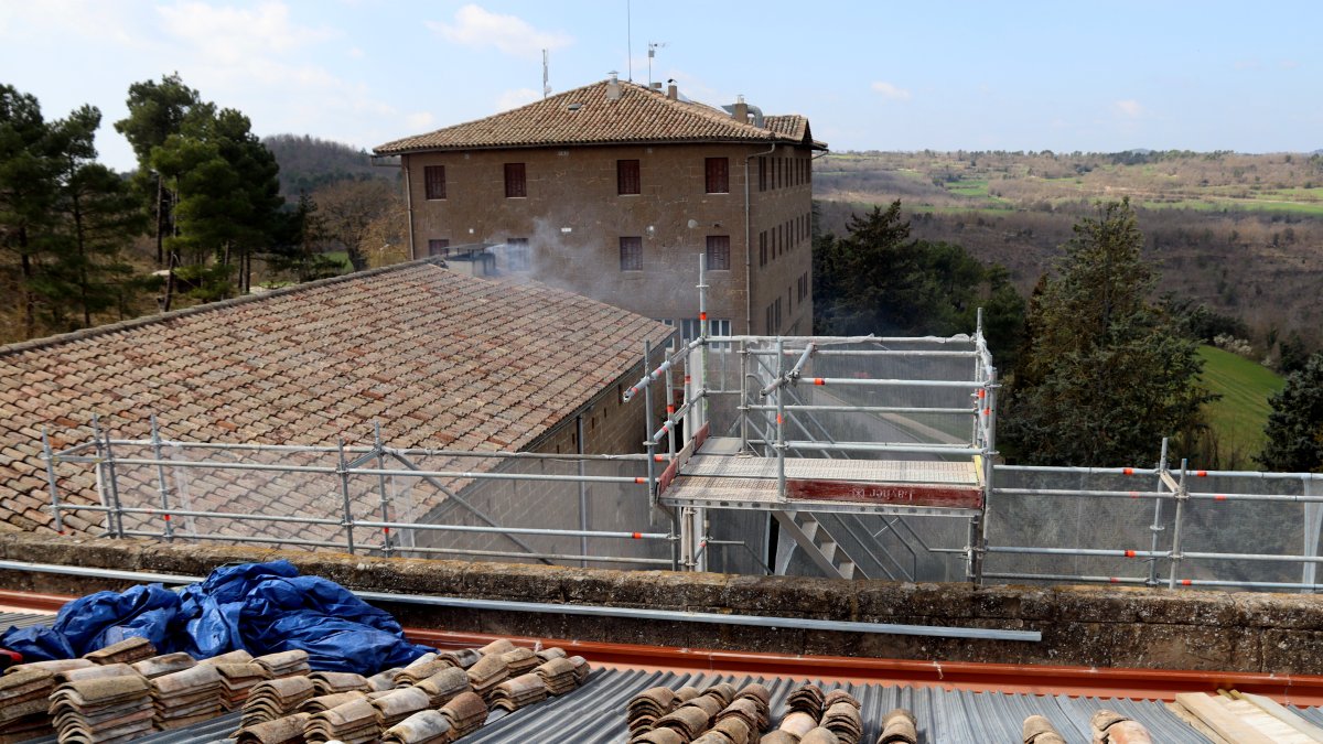 La rehabilitació de la Casa Gran del Miracle inclou aïllament tèrmic a l'edifici
