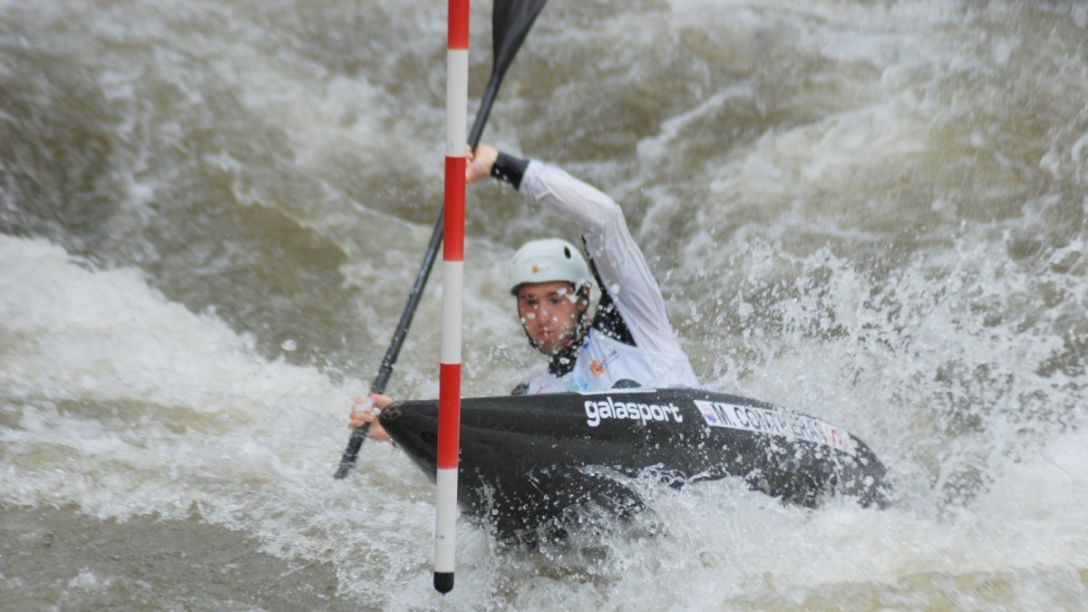 Laia Sorribes es va penjar la segona medalla d’or en dos dies en la prova de K1.