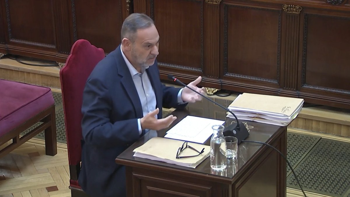L'exministre José Luis Ábalos, al Suprem aquest dilluns.