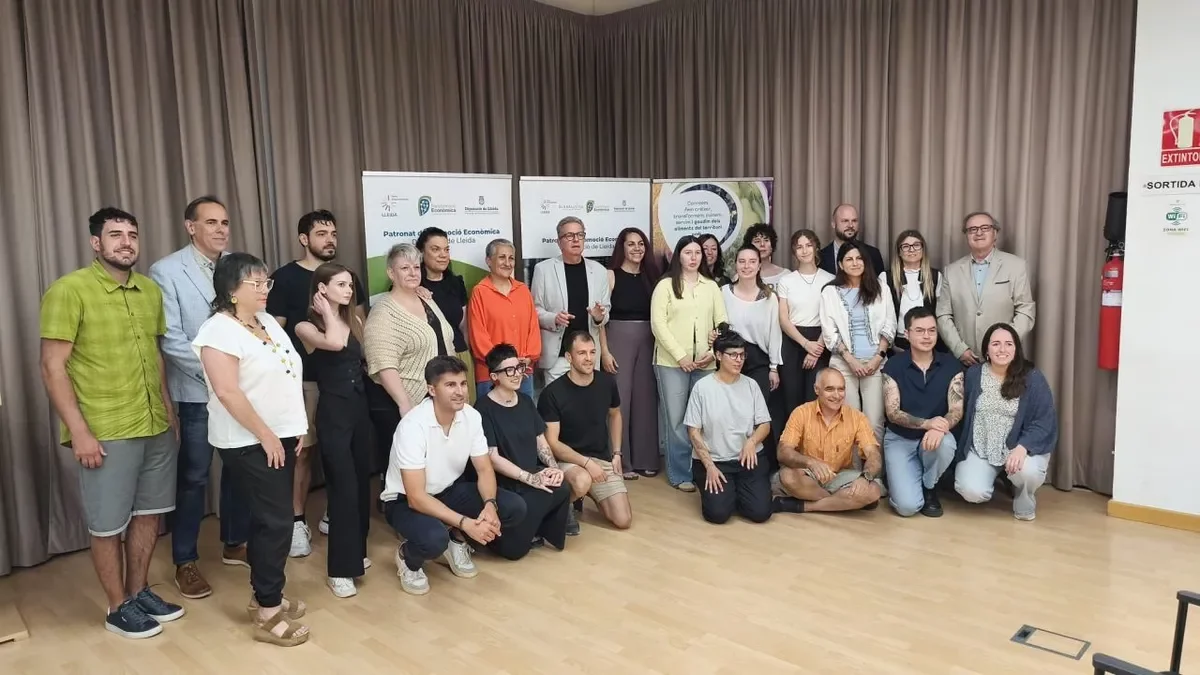 Participantes en la presentación de la 5ª edición de Impulsa’t. - J. MARTÍNEZ