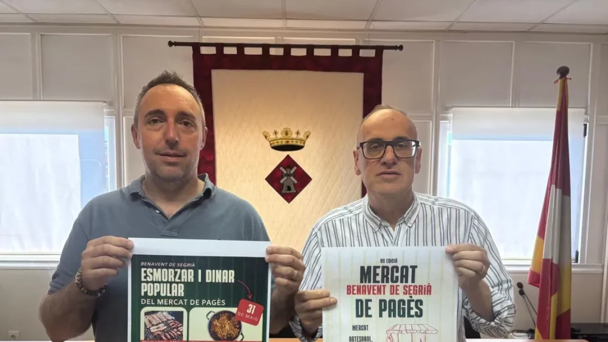 La presentación de la nueva edición del Mercat de Pagés. - A.B.S.