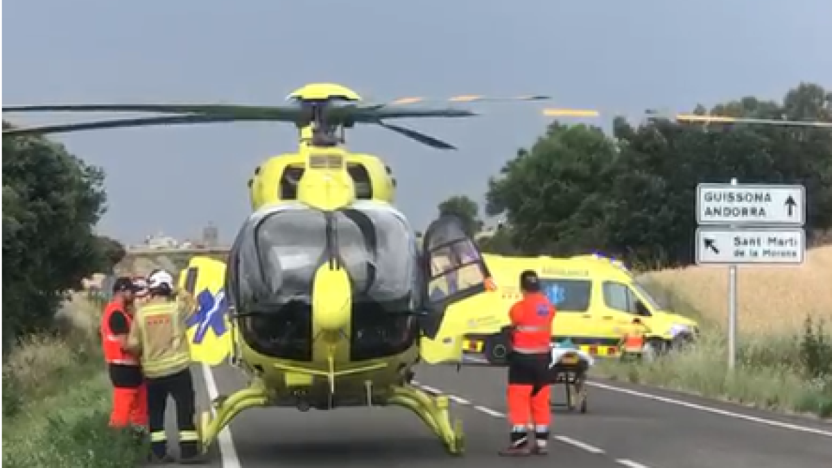 Imatges de l'accident