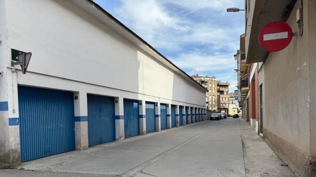 Parkings privados de Balaguer que deberán pagar la tasa de residuos. - R. BALAGUER