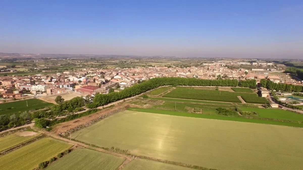 Los solares que va a moviizar el ayuntamiento de Juneda se localizan en la zona sur del casco urbano. - AYUNTAMIENTO DE JUNEDA