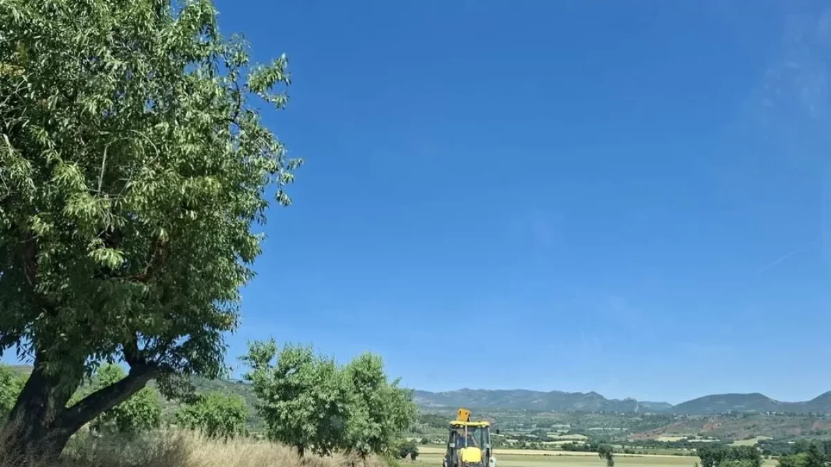 Uno de los caminos que han sido mejorados estas semanas. - AJUNTAMENT DE TREMP