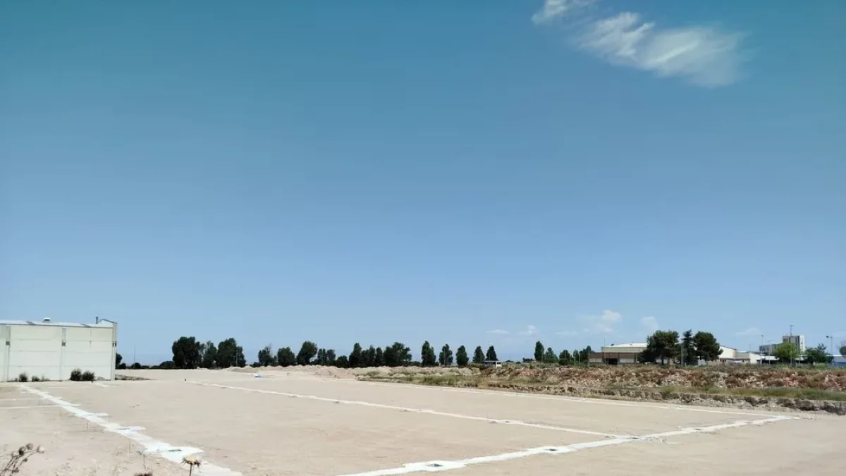 Terreno donde se están construyendo las nuevas instalaciones. - ICF