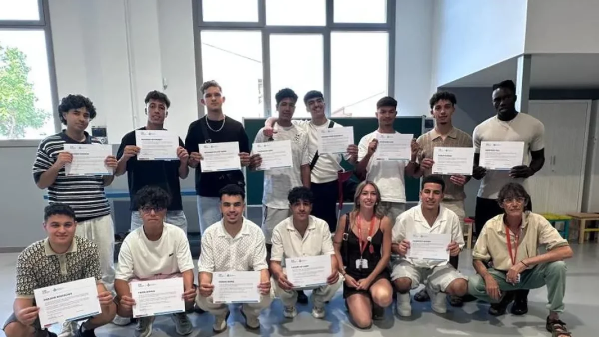 Orlas en Sant Joan de Déu a alumnos de cursos de construcción y carpintería - SANT JOAN DE DÉU TERRES DE LLEIDA
